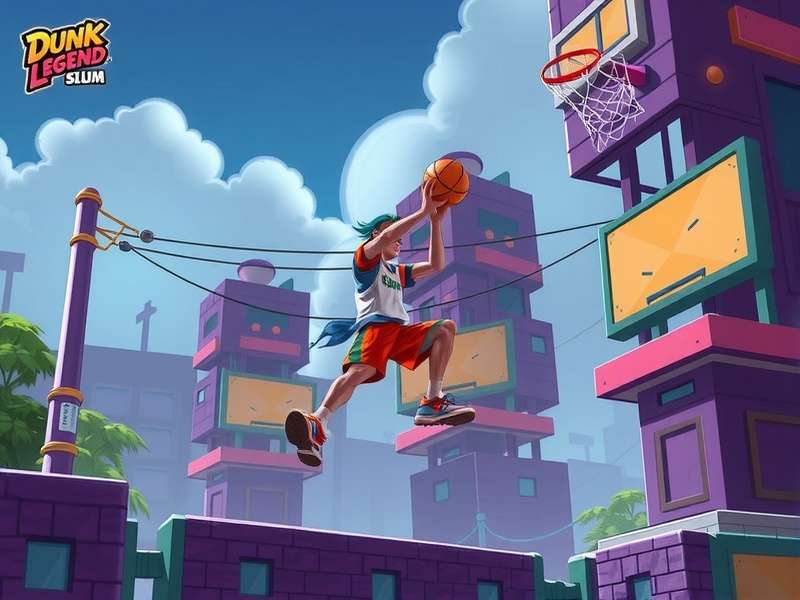 Players gathering at a Dunk Legend Slum community event Dunk Legend Slum Community Event